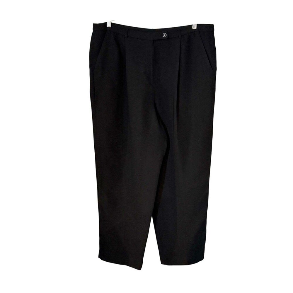 Style&co. Collection Women’s Size 18W Pleated Pants Black